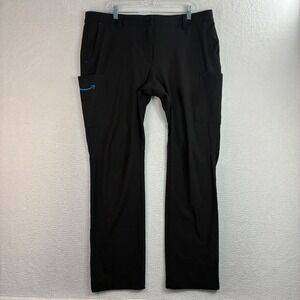 Amazon Pants Women XL 40x32 Black Luly Yang Cargo Stretch Workwear Uniform